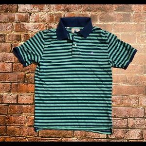 Mens Southern Tide SKIPJACK POLO SHIRT SZ S Blue/green Stripe